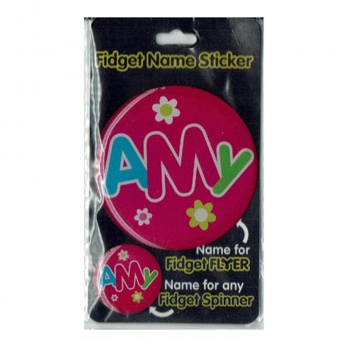 Fidget Flyer Name Stickers Amy - Heritage Of Scotland - AMY