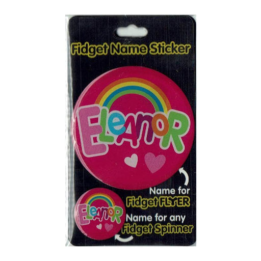 Fidget Flyer Name Stickers Eleanor - Heritage Of Scotland - ELEANOR