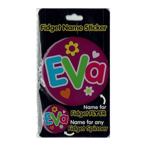 Fidget Flyer Name Stickers Eva - Heritage Of Scotland - EVA