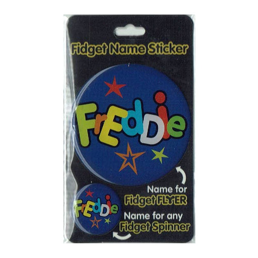 Fidget Flyer Name Stickers Freddie - Heritage Of Scotland - FREDDIE