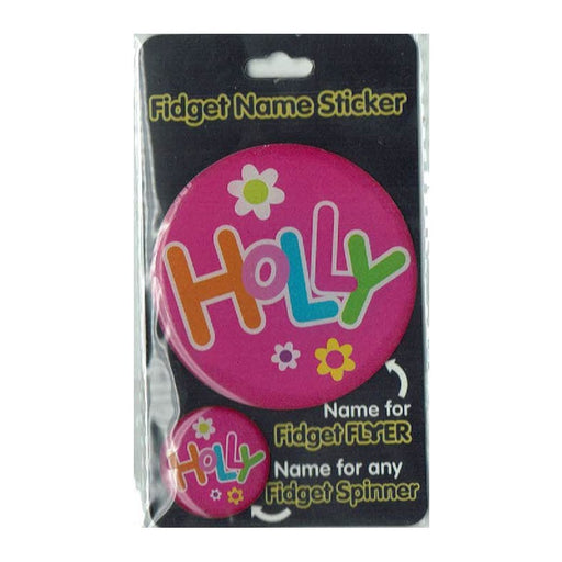 Fidget Flyer Name Stickers Holly - Heritage Of Scotland - HOLLY