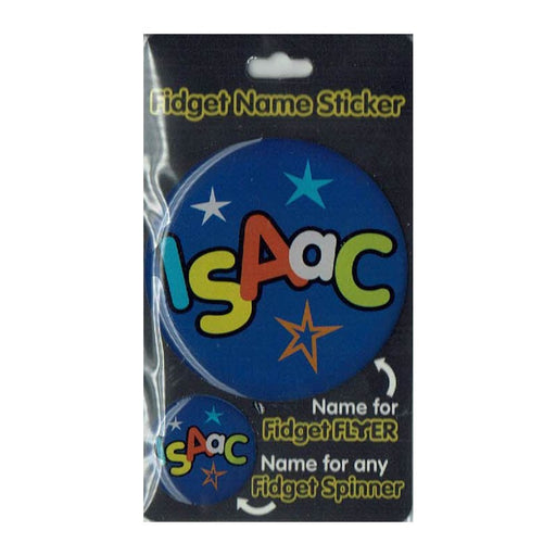 Fidget Flyer Name Stickers Isaac - Heritage Of Scotland - ISAAC