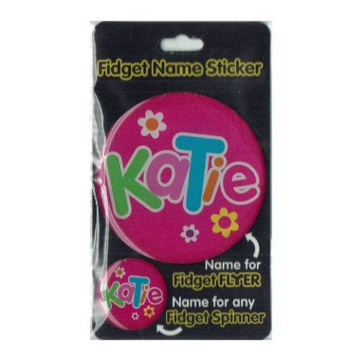 Fidget Flyer Name Stickers Katie - Heritage Of Scotland - KATIE