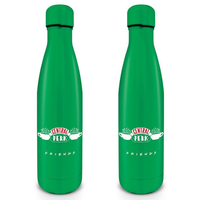 Friends(Central Perk)Metal Drinks Bottle - Heritage Of Scotland - WHITE/GREEN