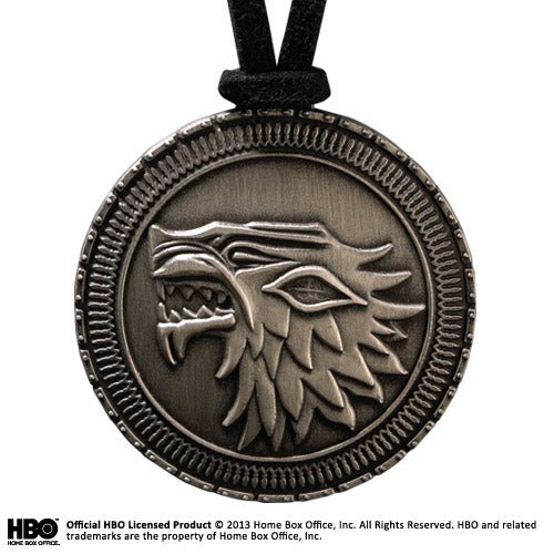 Game Of Thrones - Stark Shield Pendant - Heritage Of Scotland - NA