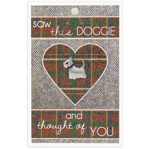 Gem Scottie Dog Pin Saw This Doggie - Heritage Of Scotland - N/A