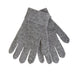 Gents Plain Lambswool Mix Glove Charcoal - Heritage Of Scotland - CHARCOAL