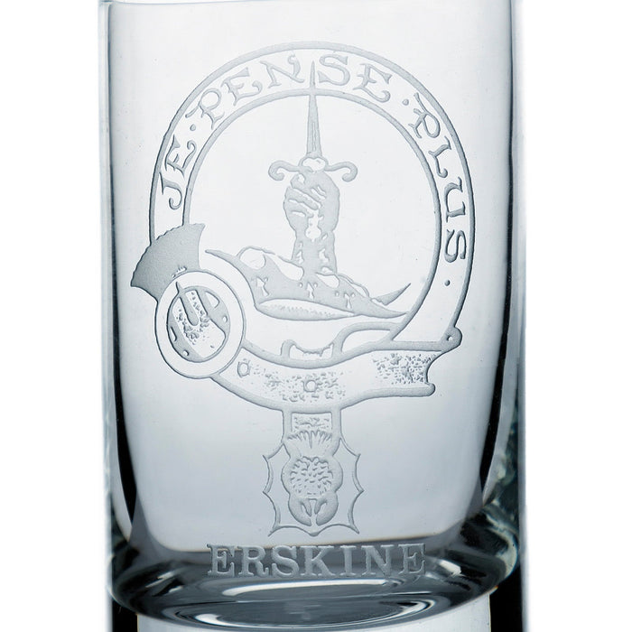 Glencairn Whisky Glass Erskine - Heritage Of Scotland - ERSKINE