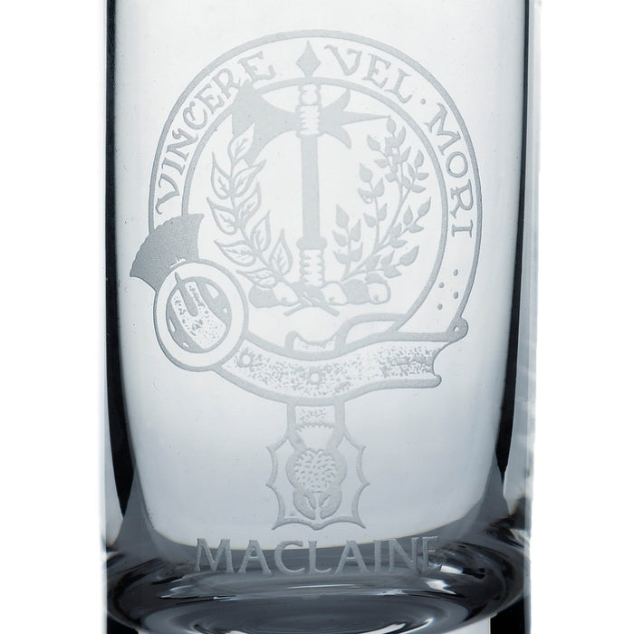 Glencairn Whisky Glass Maclaine - Heritage Of Scotland - MACLAINE
