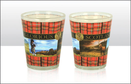Glorious Scotland Shot Glass - Heritage Of Scotland - N/A