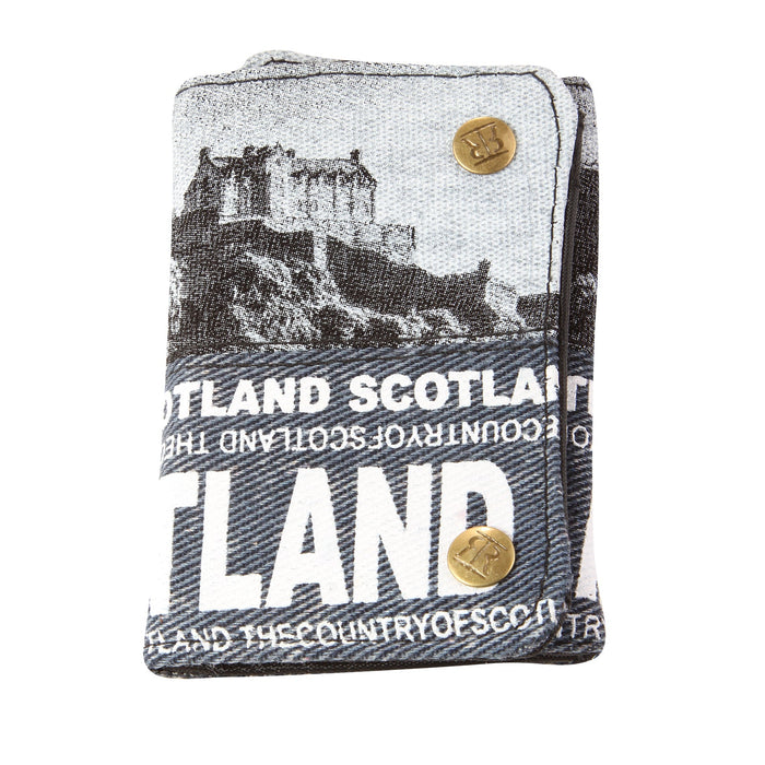 Grace Photo Wallet Scotland - Heritage Of Scotland - NAVY/WHITE