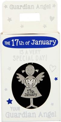 Guardian Angel Pendant 17 January - Heritage Of Scotland - 17 JANUARY