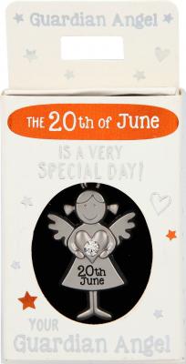 Guardian Angel Pendant 20. June - Heritage Of Scotland - 20. JUNE