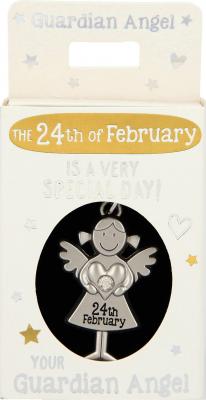 Guardian Angel Pendant 24. February - Heritage Of Scotland - 24. FEBRUARY