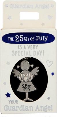 Guardian Angel Pendant 25. July - Heritage Of Scotland - 25. JULY