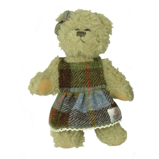 Harris Tweed Bear Girl Colour 15 - Heritage Of Scotland - COLOUR 15