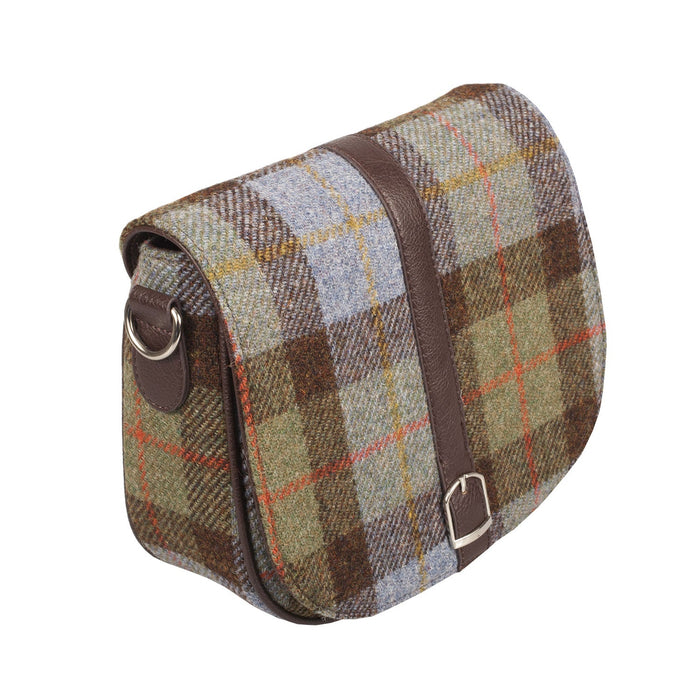 Harris Tweed Beauly Shoulder Bag Macleod Tartan - Heritage Of Scotland - MacLeod Tartan