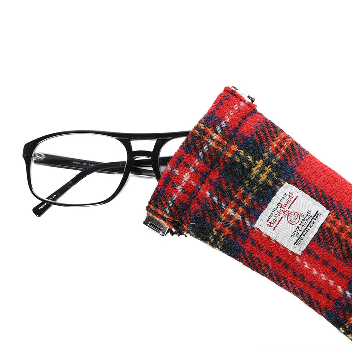 Harris Tweed Glasses Case Royal Stewart - Heritage Of Scotland - ROYAL STEWART