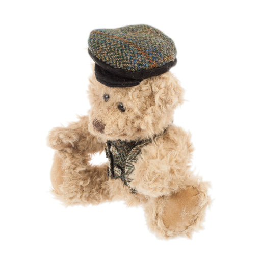 Harris Tweed Teddy Bear Black - Heritage Of Scotland - BLACK