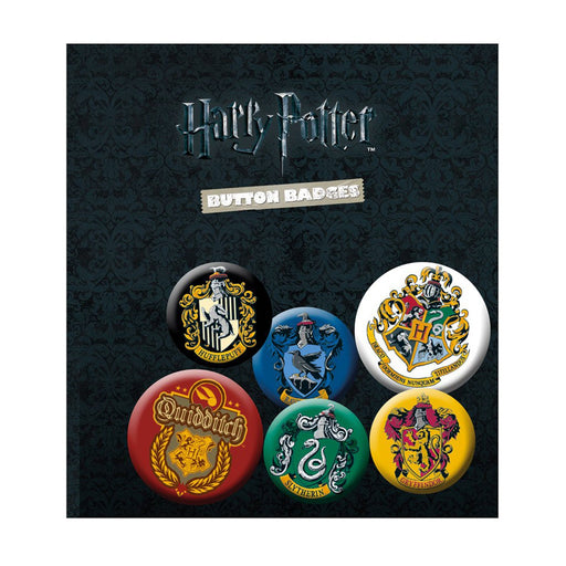 Harry Potter - Badge Pack Of 6 - Heritage Of Scotland - NA