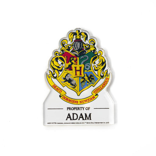 Harry Potter Boys Name Personalised Plaque Adam - Heritage Of Scotland - ADAM