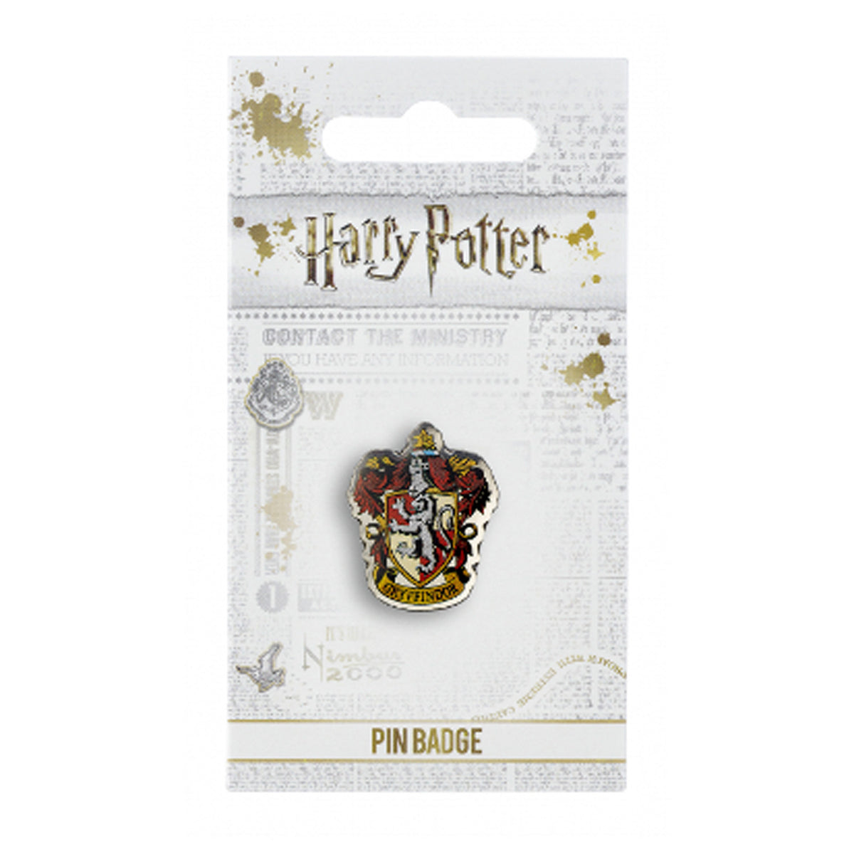 Harry Potter Gryffindor Crest Pin Badge | Heritage of Scotland ...