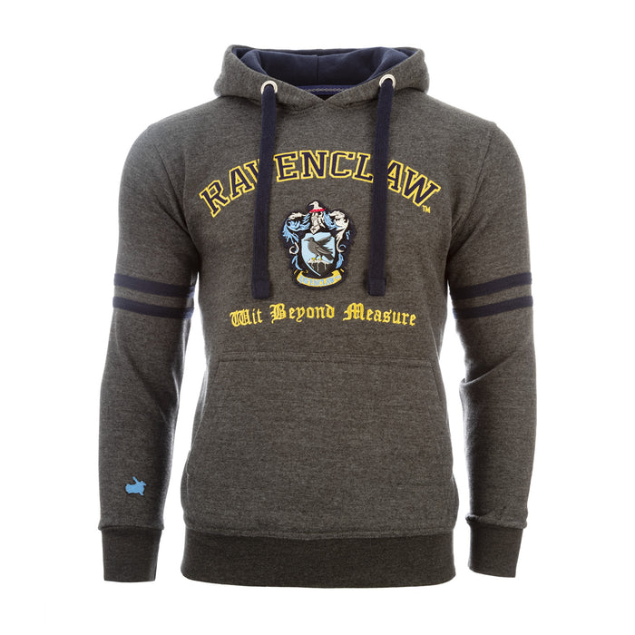 Harry Potter - Hoodie - Ravenclaw Crest Charcoal/Blue - Heritage Of Scotland - CHARCOAL/BLUE