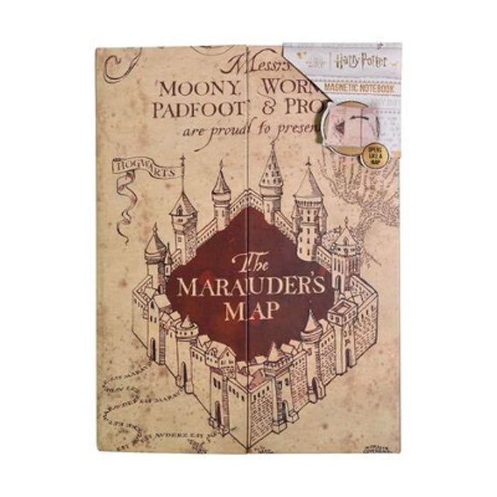 Harry Potter Marauders Map A5 Notebook - Heritage Of Scotland - NA