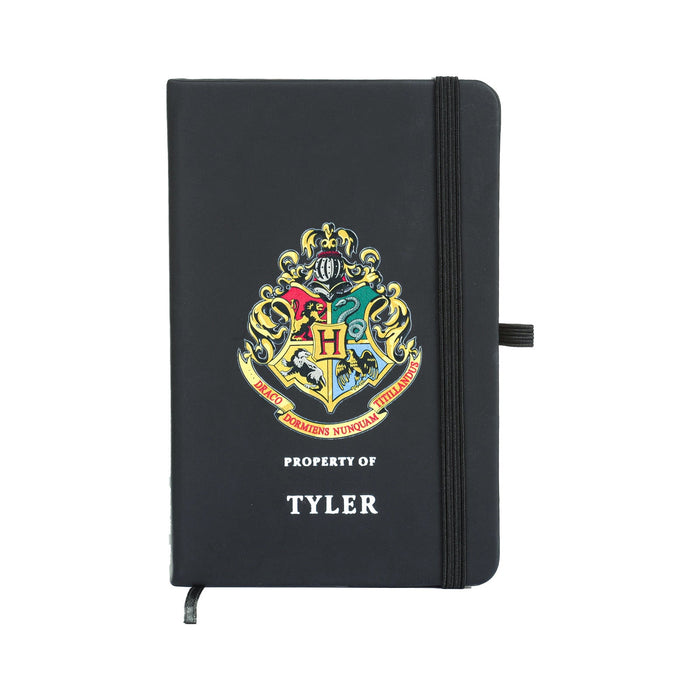 Harry Potter Personalised A6 Notebook Tyler - Heritage Of Scotland - TYLER