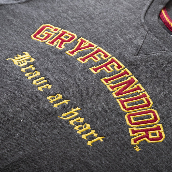 Harry Potter - Sweatshirt - Gryffindor - Heritage Of Scotland - CHARCOAL/MAROON