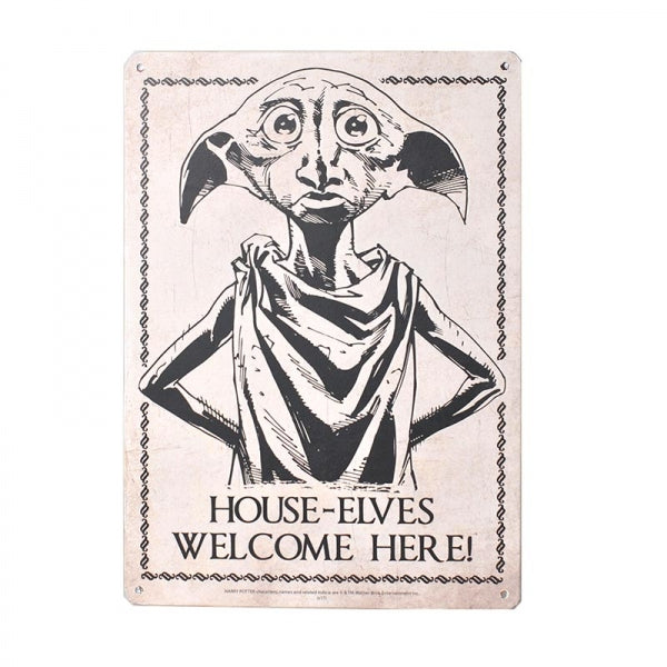 Harry Potter - Tin Sign Small Dobby - Heritage Of Scotland - NA