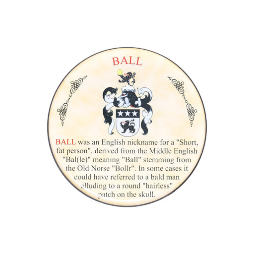 Heraldic Coaster Ball - Heritage Of Scotland - BALL