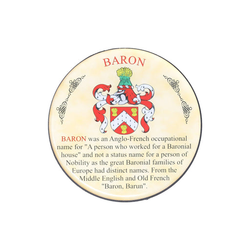 Heraldic Coaster Baron - Heritage Of Scotland - BARON