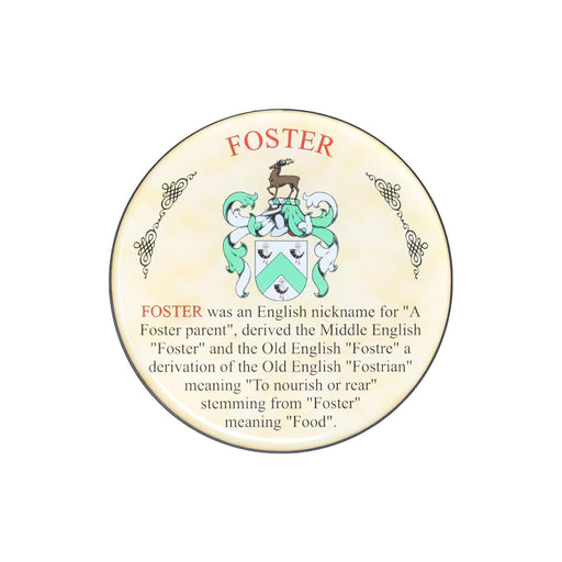 Heraldic Coaster Foster - Heritage Of Scotland - FOSTER