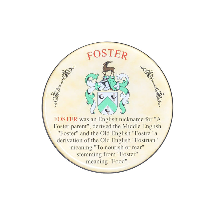 Heraldic Coaster Foster - Heritage Of Scotland - FOSTER