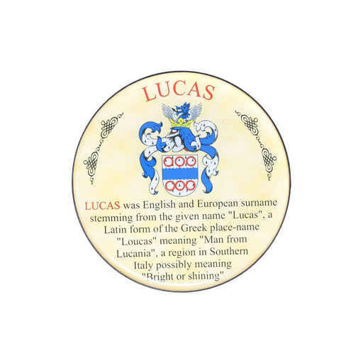Heraldic Coaster Lucas - Heritage Of Scotland - LUCAS