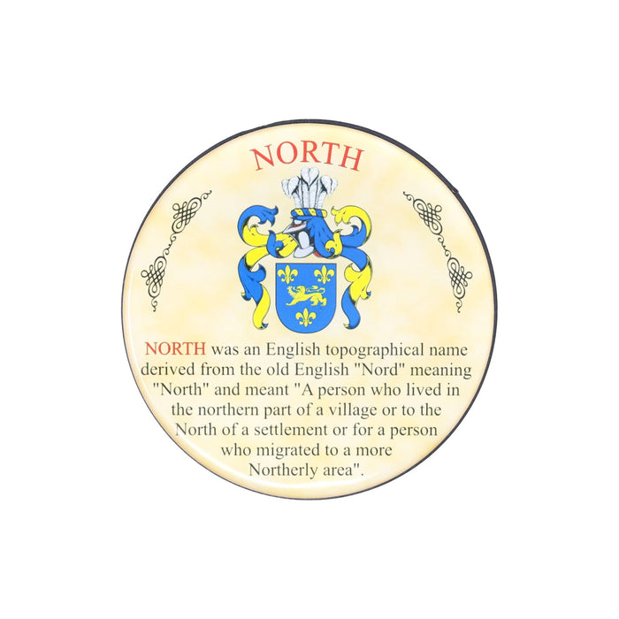 Heraldic Coaster North - Heritage Of Scotland - NORTH