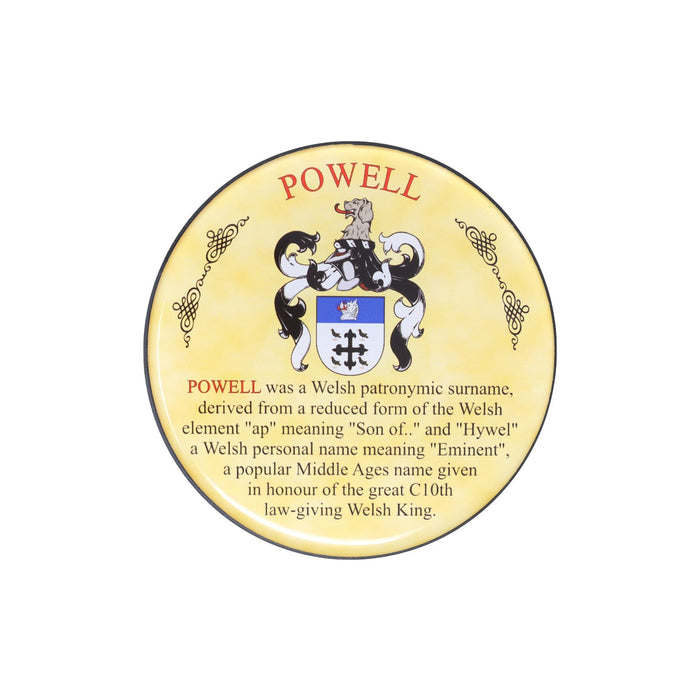 Heraldic Coaster Powell - Heritage Of Scotland - POWELL
