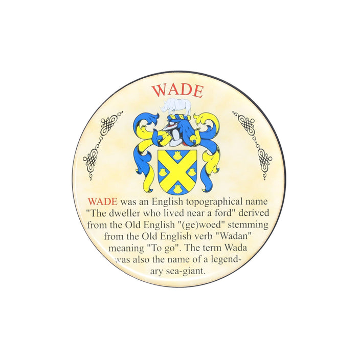 Heraldic Coaster Wade - Heritage Of Scotland - WADE