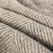 Herringbone Knee Blanket Grey Medium - Heritage Of Scotland - GREY MEDIUM