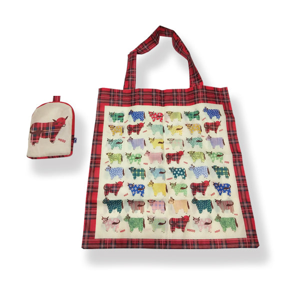 Highland Cow Folding Bag - Heritage Of Scotland - NA