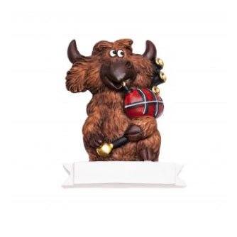 Highland Cow Piper Magnet - Heritage Of Scotland - NA