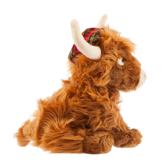 Highland Cow With Tartan Hat - Heritage Of Scotland - NA
