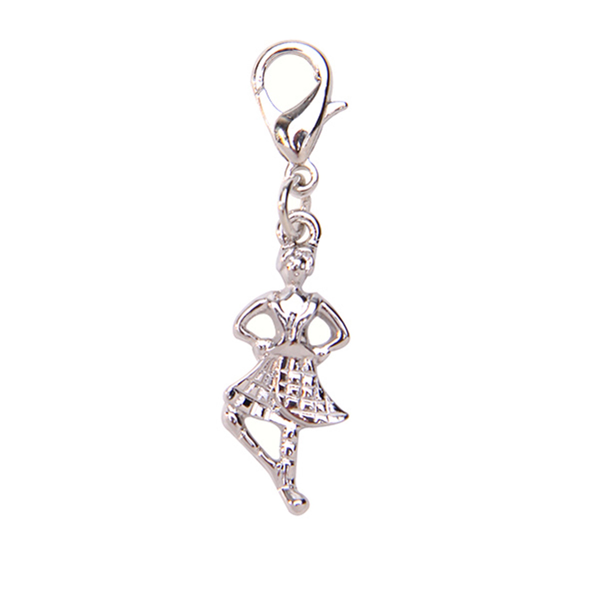 Highland Dancer Clip On Charm - Heritage Of Scotland - N/A