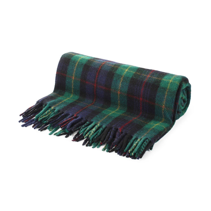Highland Wool Blend Tartan Blanket / Throw Extra Warm Farquharson - Heritage Of Scotland - FARQUHARSON
