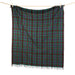 Highland Wool Blend Tartan Blanket / Throw Extra Warm Fraser Hunting - Heritage Of Scotland - FRASER HUNTING