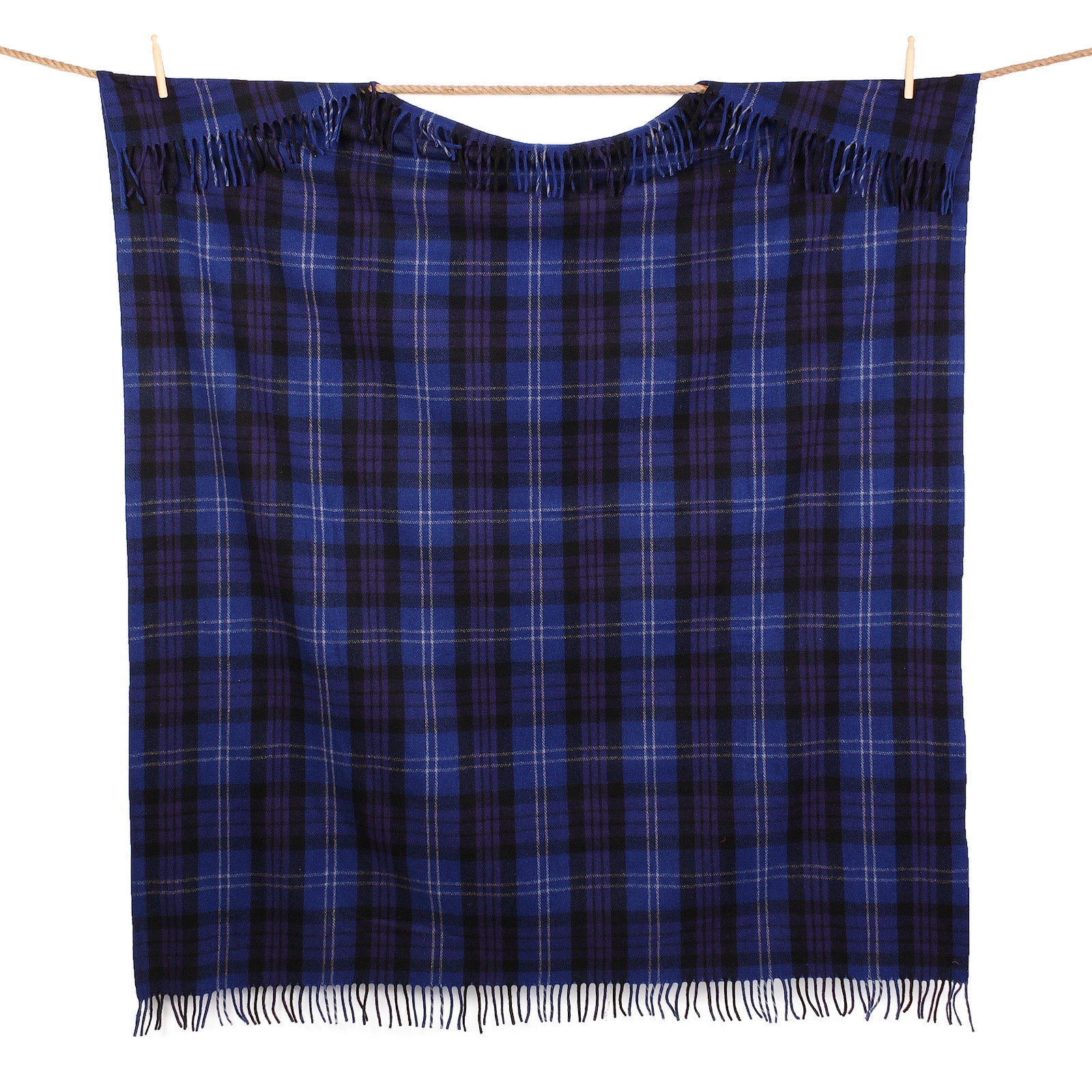 Highland Wool Blend Tartan Blanket Throw Heritage Of Scotland - Heritage Of Scotland - HERITAGE OF SCOTLAND