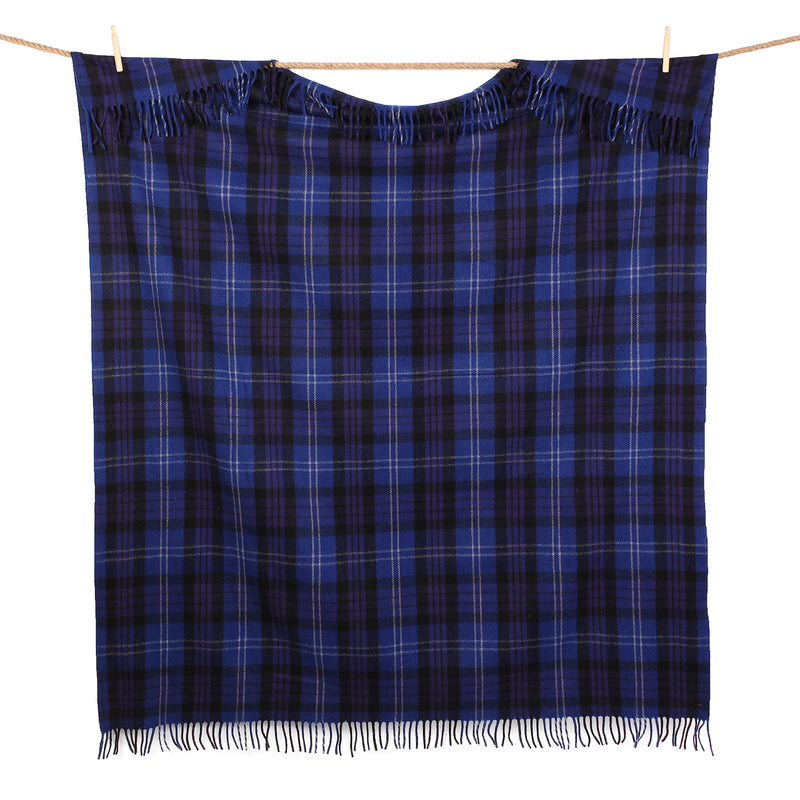 Highland Wool Blend Tartan Blanket Throw Heritage Of Scotland - Heritage Of Scotland - HERITAGE OF SCOTLAND