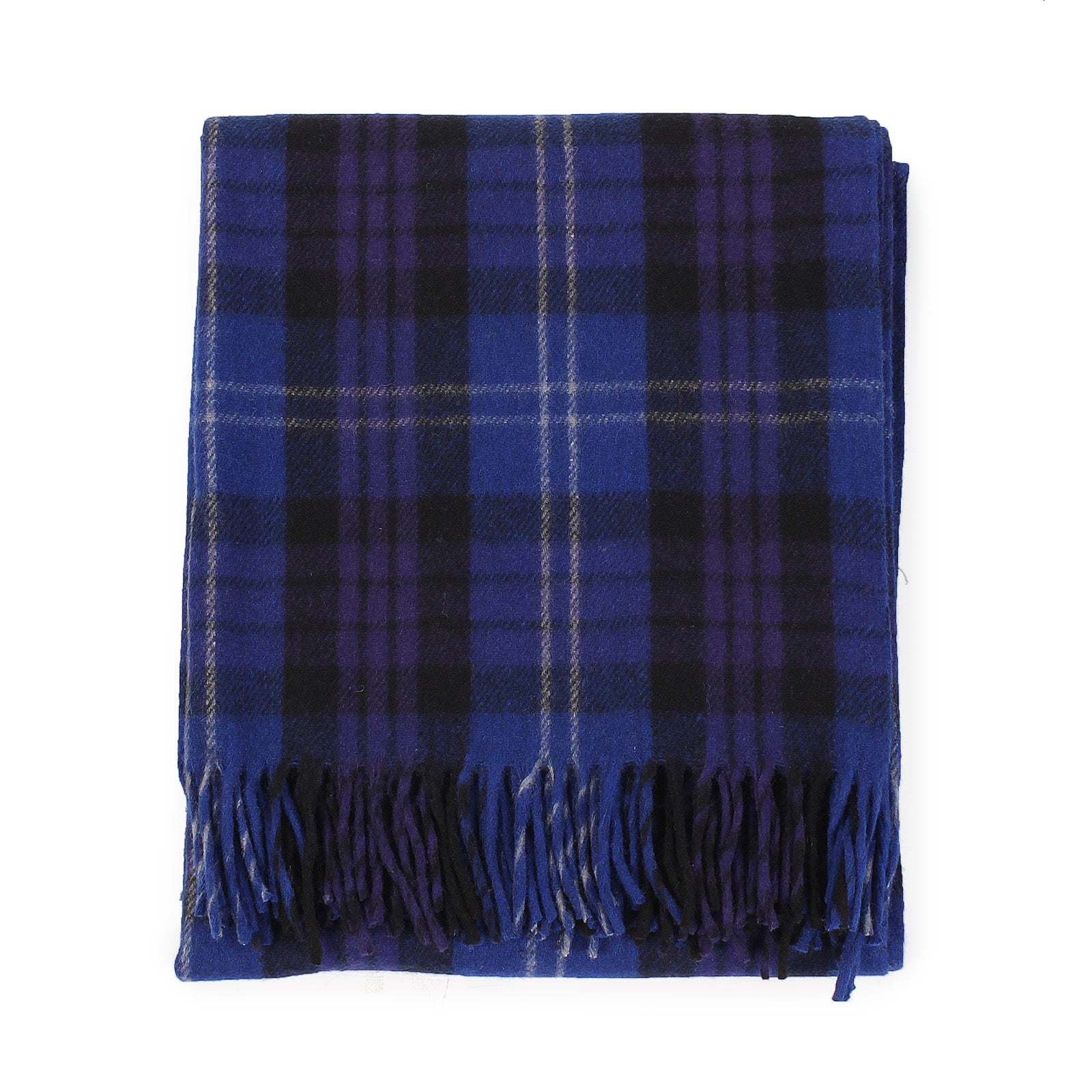Highland Wool Blend Tartan Blanket Throw Heritage Of Scotland - Heritage Of Scotland - HERITAGE OF SCOTLAND