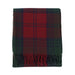 Highland Wool Blend Tartan Blanket Throw Lindsay - Heritage Of Scotland - LINDSAY